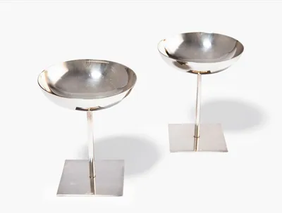 Schuler Auktionen AG - 1 Paar Cocktailschalen, Italien 20.Jh. 