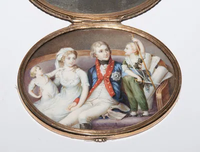 Schuler Auktionen AG - Familienporträt, Friedrich Wilhelm III & Louise 
