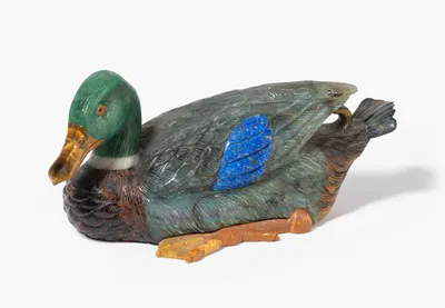 Schuler Auktionen AG - Tierfigur: Ente, Idar Oberstein, 20.Jh. 