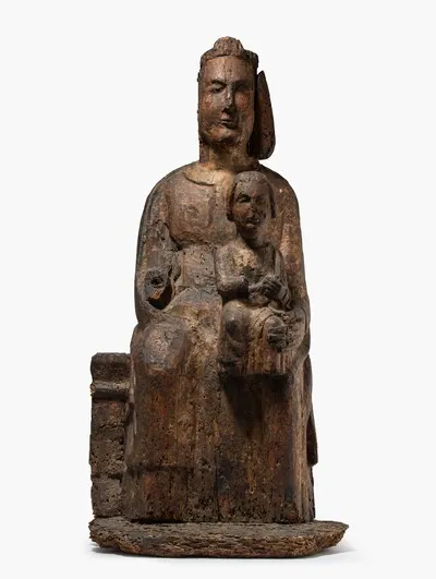 Schuler Auktionen AG - Thronende Madonna mit Kind