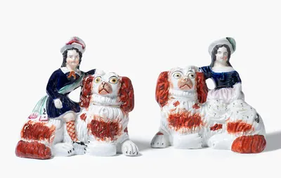 Schuler Auktionen AG - 1 Paar Staffordshire-Dogs