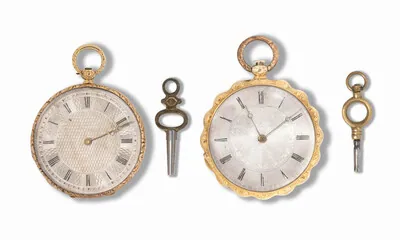 Schuler Auktionen AG - Lot: 2 Taschenuhren, Frankreich, um 1850