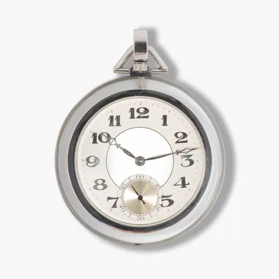 Schuler Auktionen AG - Léon Hatot Bergkristall-Taschenuhr, Paris, um 1930