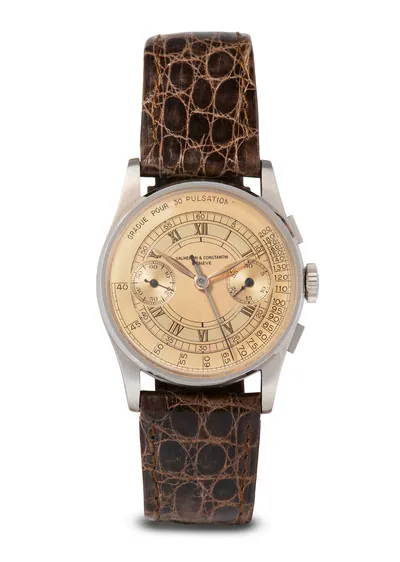 Schuler Auktionen AG - Vacheron Constantin Genève Chronograph, um 1945