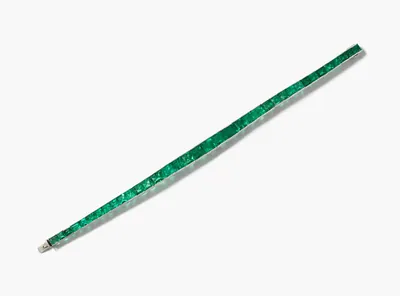 Schuler Auktionen AG - Art Déco Smaragd-Bracelet