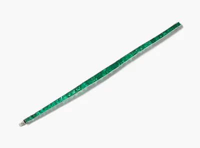 Schuler Auktionen AG - Art Déco Smaragd-Bracelet