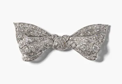 Schuler Auktionen AG - Art Déco Diamant-Brosche