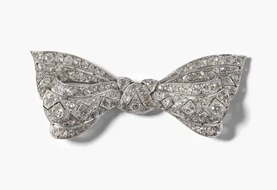 Schuler Auktionen AG - Art Déco Diamant-Brosche