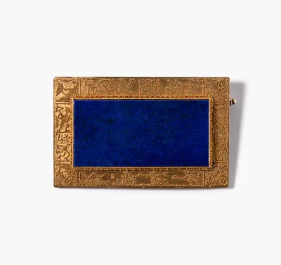Schuler Auktionen AG - Lapislazuli-Brosche