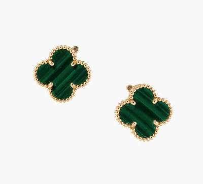 Schuler Auktionen AG - Van Cleef & Arpels Malachit-Ohrclips