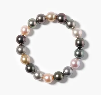 Schuler Auktionen AG - Harlekin-Tahiti-Kulturperlen-Bracelet