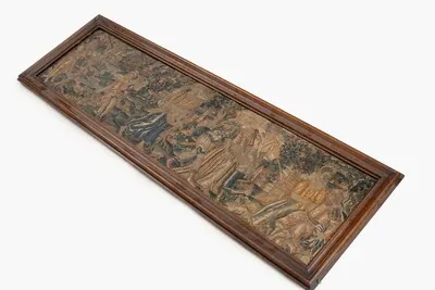 Schuler Auktionen AG - Tapisserie-Fragment gerahmt