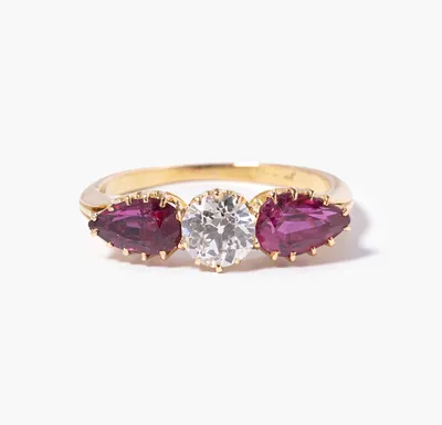 Schuler Auktionen AG - Diamant-Rubin-Ring
