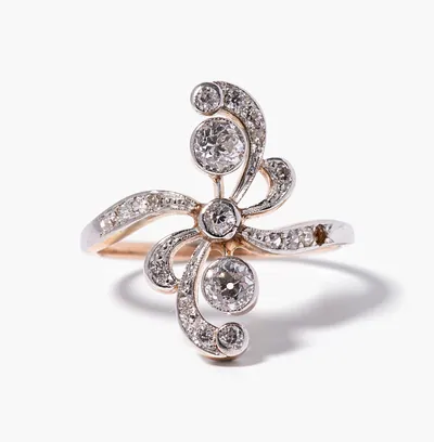 Schuler Auktionen AG - Antiker Diamant-Ring