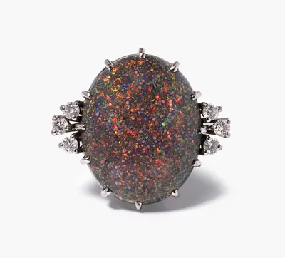 Schuler Auktionen AG - Opal-Brillant-Ring