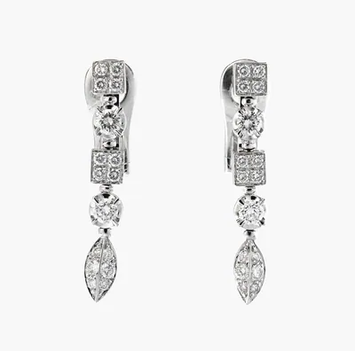 Schuler Auktionen AG - Bulgari Diamant-Ohrhänger
